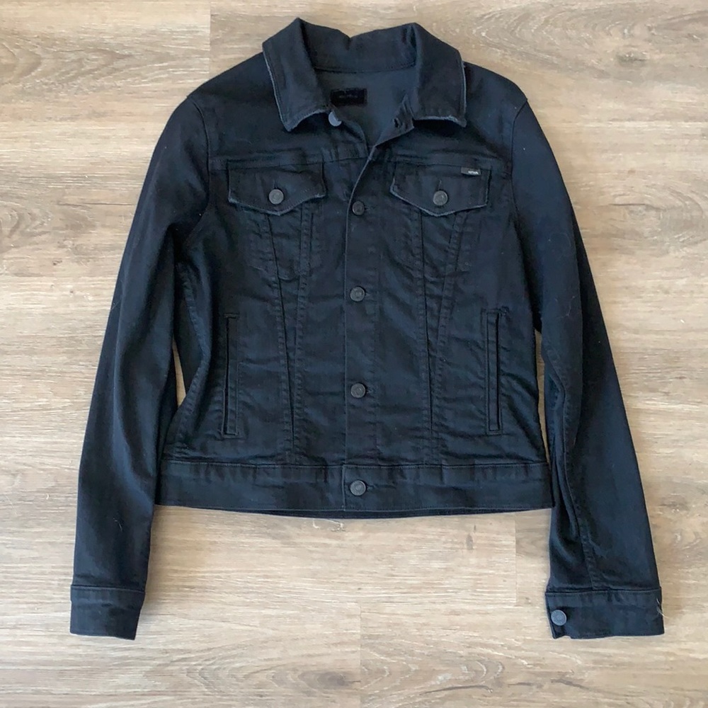 Mother Denim Black Jacket